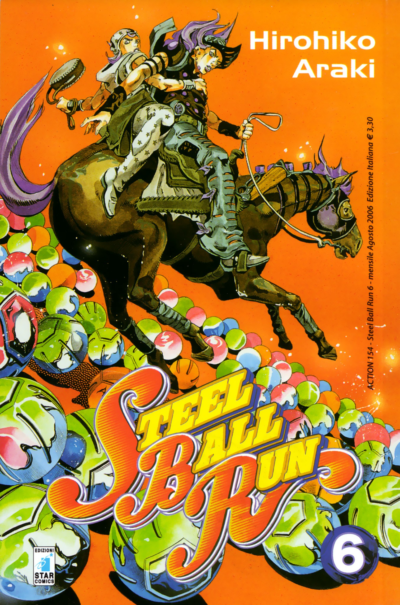 JoJo's Bizarre Adventure Part 7 - Steel Ball Run-Volume 6